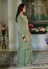 D 50287 A By Zaveri Crush Tissue Readymade Suits